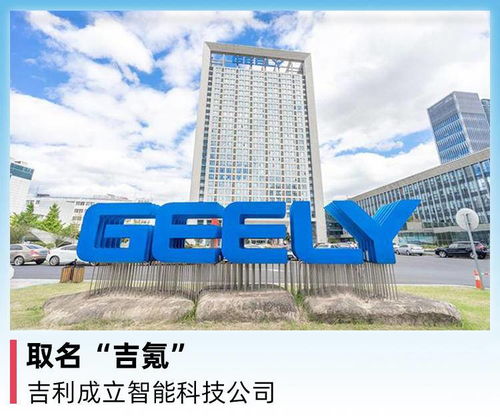 吉利集團成立智能科技公司“吉氪”，聚焦前沿技術開發